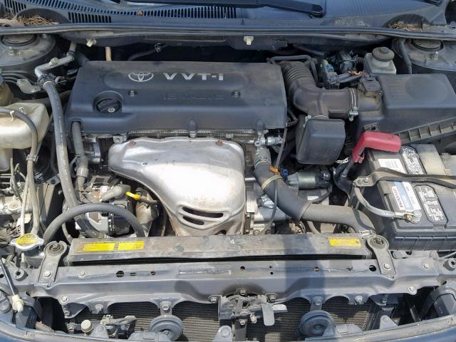 JTKDE177060131572 - 2006 TOYOTA SCION TC შავი ფოტო 7