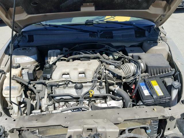 1G2NE52E75M101246 - 2005 PONTIAC GRAND AM S GOLD photo 7