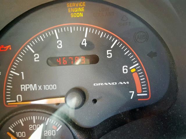 1G2NE52E75M101246 - 2005 PONTIAC GRAND AM S GOLD photo 8