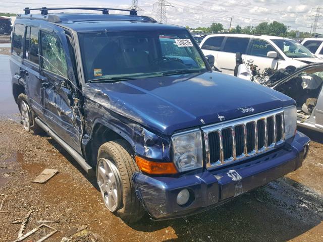 1J8HG582X6C198295 - 2006 JEEP COMMANDER ლურჯი ფოტო 1