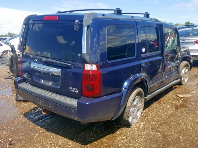1J8HG582X6C198295 - 2006 JEEP COMMANDER ლურჯი ფოტო 4