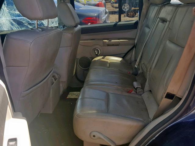 1J8HG582X6C198295 - 2006 JEEP COMMANDER ლურჯი ფოტო 6