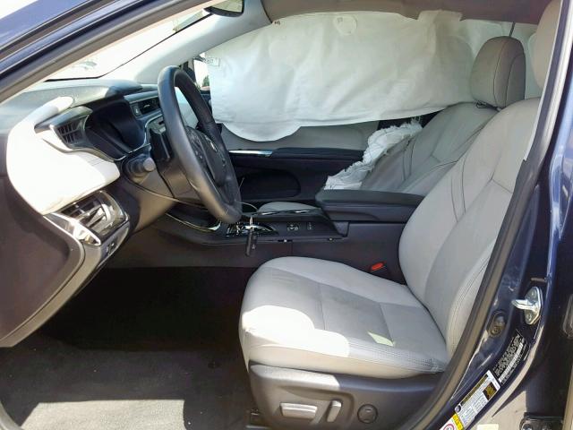 4T1BK1EBXJU275206 - 2018 TOYOTA AVALON XLE BLUE photo 5