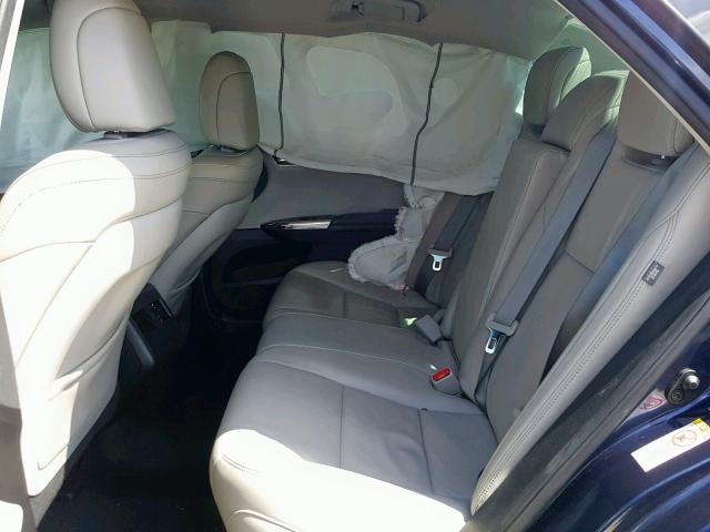 4T1BK1EBXJU275206 - 2018 TOYOTA AVALON XLE BLUE photo 6