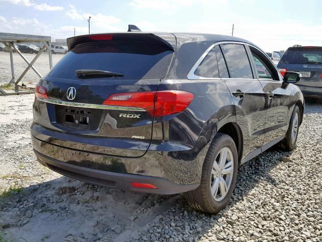 5J8TB4H59DL004438 - 2013 ACURA RDX TECHNO BLACK photo 4