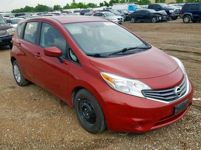 3N1CE2CP1FL374313 - 2015 NISSAN VERSA NOTE RED photo 1