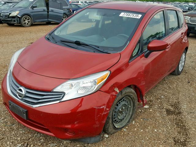 3N1CE2CP1FL374313 - 2015 NISSAN VERSA NOTE RED photo 9