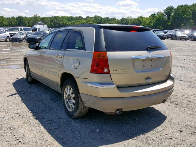 2A8GM68X67R154759 - 2007 CHRYSLER PACIFICA T GOLD photo 3