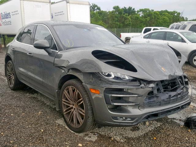 WP1AF2A57FLB95173 - 2015 PORSCHE MACAN TURB GRAY photo 1