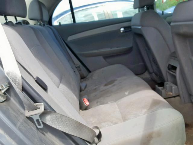 1G1ZH57B28F163853 - 2008 CHEVROLET MALIBU 1LT 灰色 照片 6