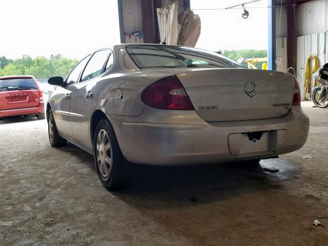 2G4WC582561249911 - 2006 BUICK LACROSSE C SILVER photo 3