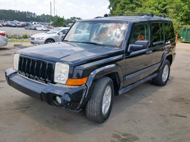 1J8HH48N46C214931 - 2006 JEEP COMMANDER შავი ფოტო 2