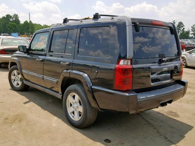 1J8HH48N46C214931 - 2006 JEEP COMMANDER შავი ფოტო 3