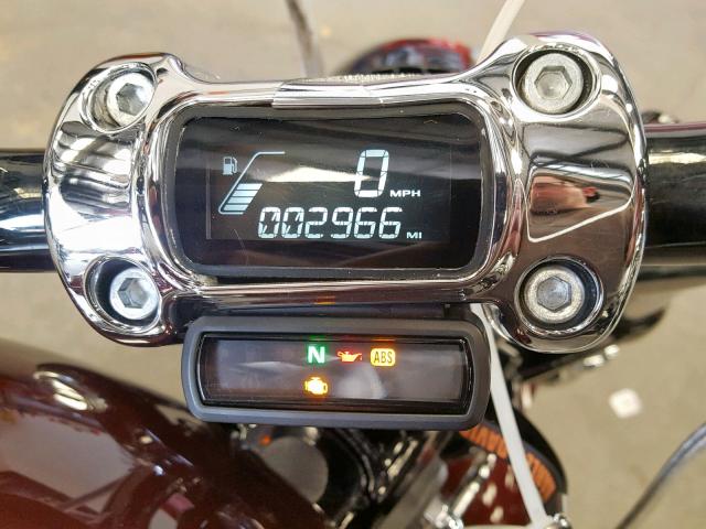 1HD1YHK37JC018271 - 2018 HARLEY-DAVIDSON FXBRS BREA BURGUNDY photo 7