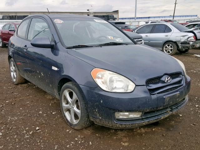 KMHCN36C48U080999 - 2008 HYUNDAI ACCENT SE BLUE photo 1