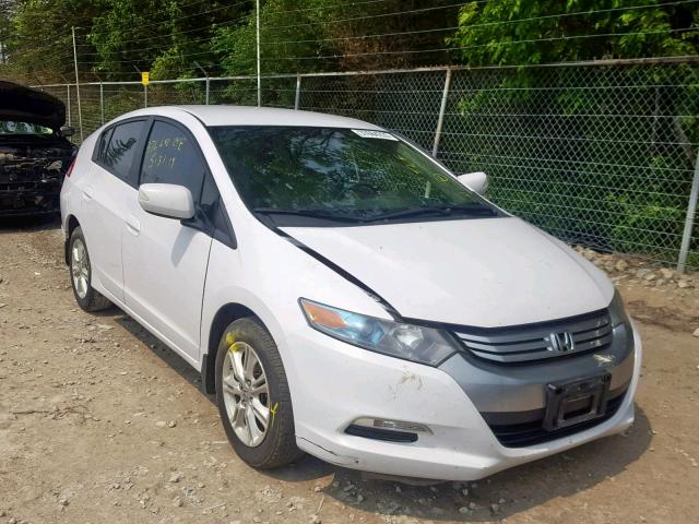 JHMZE2H75AS026328 - 2010 HONDA INSIGHT EX WHITE photo 1