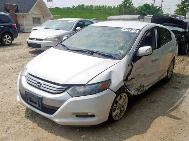 JHMZE2H75AS026328 - 2010 HONDA INSIGHT EX WHITE photo 2