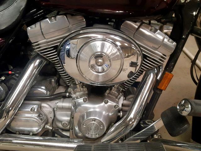 1HD1DDV1X5Y622100 - 2005 HARLEY-DAVIDSON FLHT RED photo 7