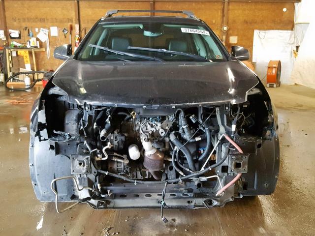 3GYFNEE37CS658028 - 2012 CADILLAC SRX PERFOR შავი ფოტო 9