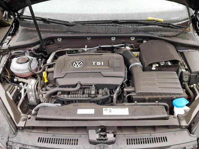 3VW447AU1JM250942 - 2018 VOLKSWAGEN GTI S/SE BLACK photo 7