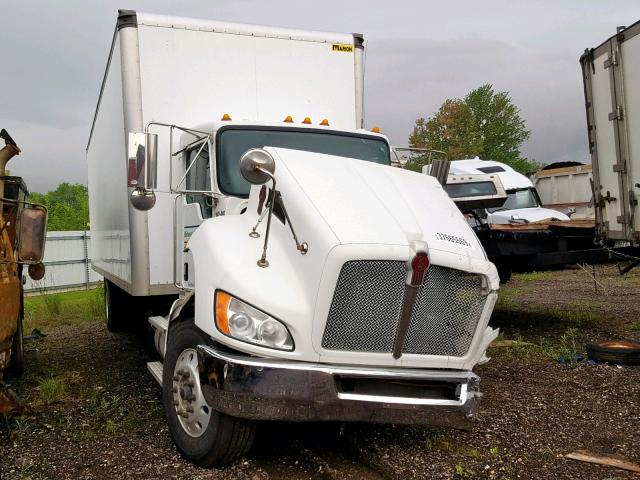 2NKHHM6X8EM405331 - 2014 KENWORTH CONSTRUCTI WHITE photo 1