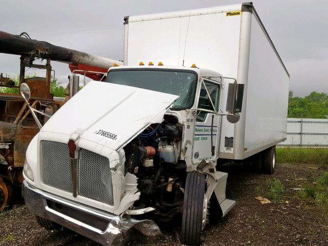 2NKHHM6X8EM405331 - 2014 KENWORTH CONSTRUCTI WHITE photo 2