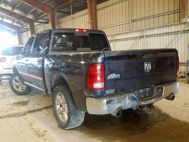 1C6RR6LT1DS597814 - 2013 RAM 1500 SLT BLACK photo 3