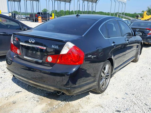 JNKAY01E56M103924 - 2006 INFINITI M35 BASE BLACK photo 4