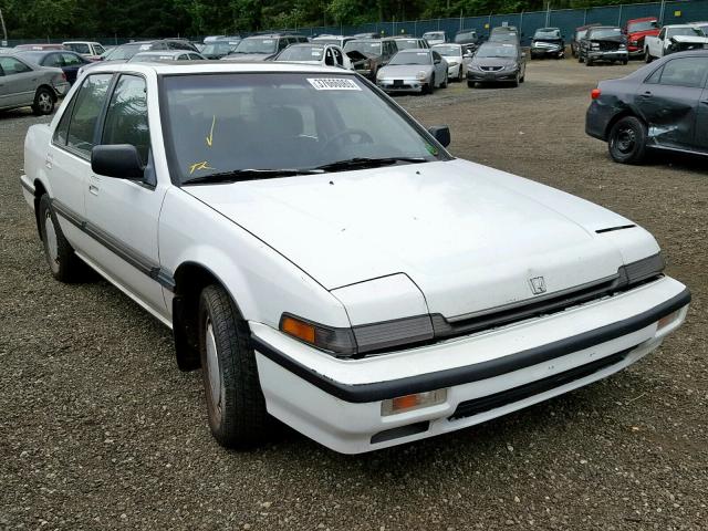 JHMCA5640JC088144 - 1988 HONDA ACCORD LXI WHITE photo 1