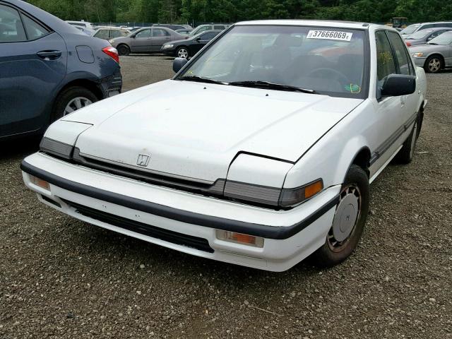 JHMCA5640JC088144 - 1988 HONDA ACCORD LXI WHITE photo 2