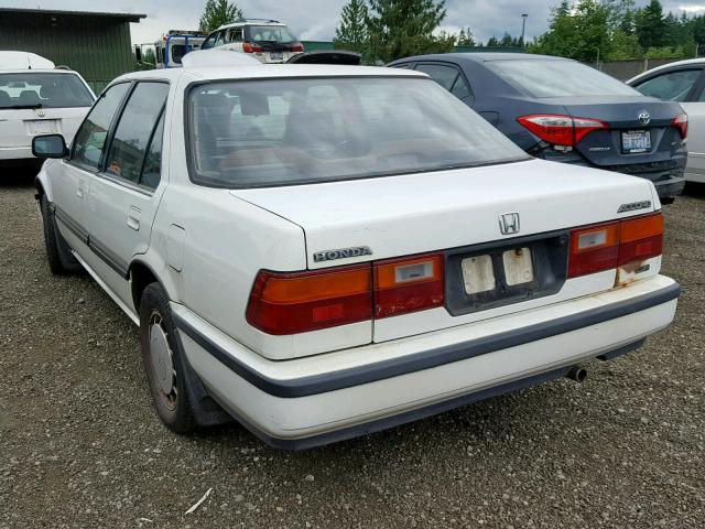 JHMCA5640JC088144 - 1988 HONDA ACCORD LXI WHITE photo 3