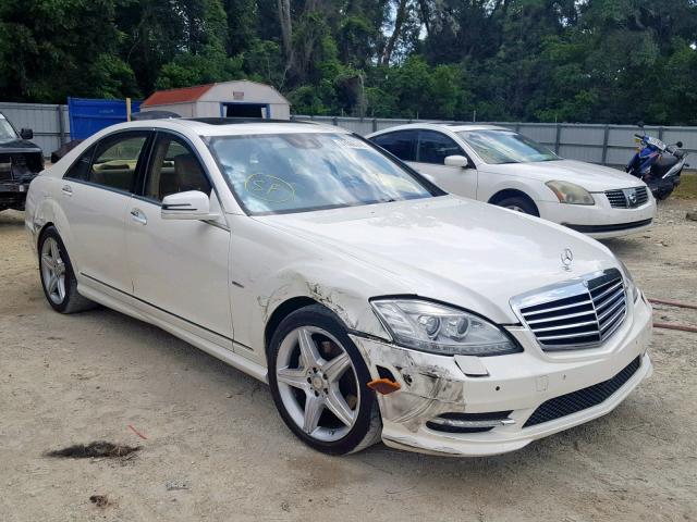 WDDNG9FB5AA293409 - 2010 MERCEDES-BENZ S 400 WHITE photo 1