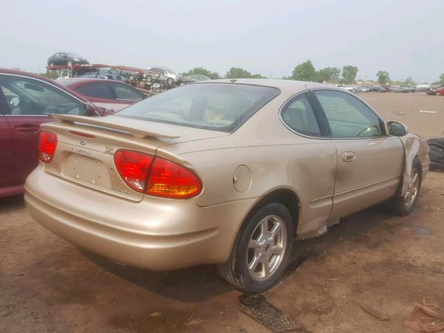 1G3NF12E11C168328 - 2001 OLDSMOBILE ALERO GLS BEIGE photo 4