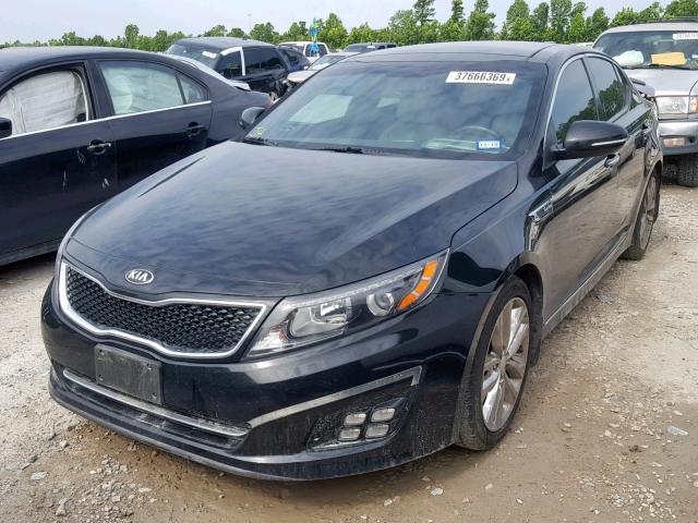 5XXGR4A6XFG359927 - 2015 KIA OPTIMA SX BLACK photo 2