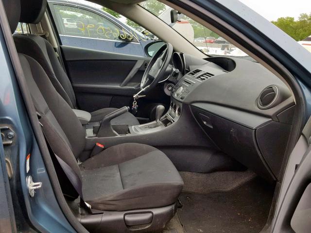 JM1BL1SG2A1285313 - 2010 MAZDA 3 I BLUE photo 5