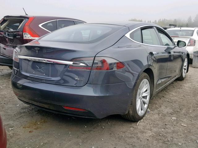 5YJSA1E24GF170542 - 2016 TESLA MODEL S GRAY photo 4