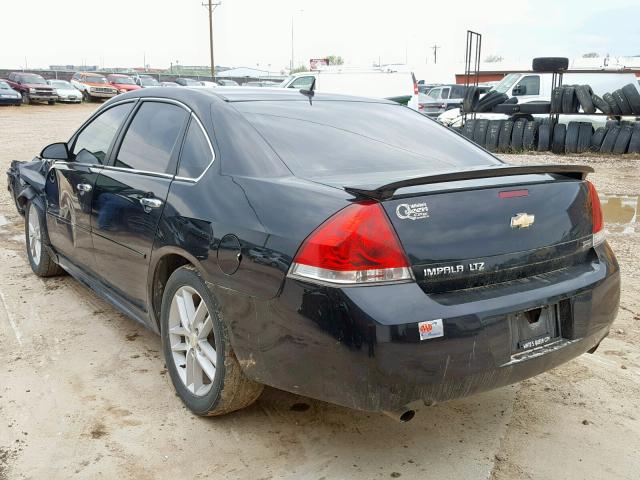 2G1WC5E31E1176867 - 2014 CHEVROLET IMPALA LIM BLACK photo 3