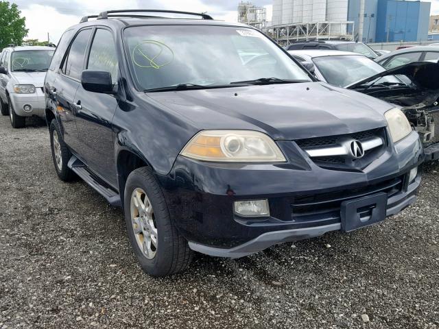 2HNYD18666H524399 - 2006 ACURA MDX TOURIN BLACK photo 1