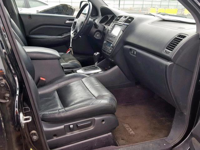 2HNYD18666H524399 - 2006 ACURA MDX TOURIN BLACK photo 5