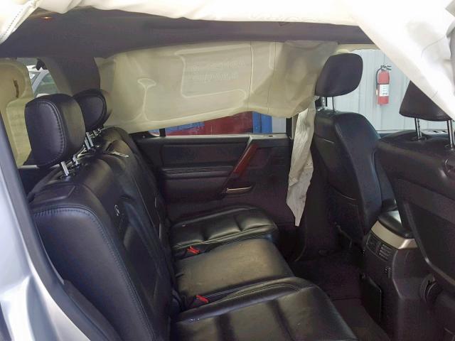 5N3AA08A66N810519 - 2006 INFINITI QX56 SILVER photo 6