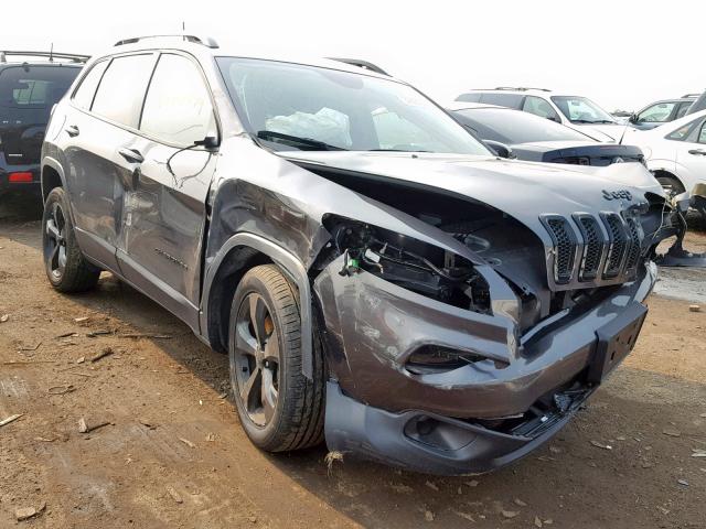 1C4PJLDB2JD580516 - 2018 JEEP CHEROKEE L GRAY photo 1