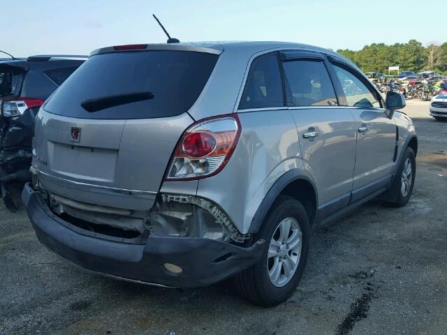 3GSCL33PX8S584107 - 2008 SATURN VUE XE SILVER photo 4