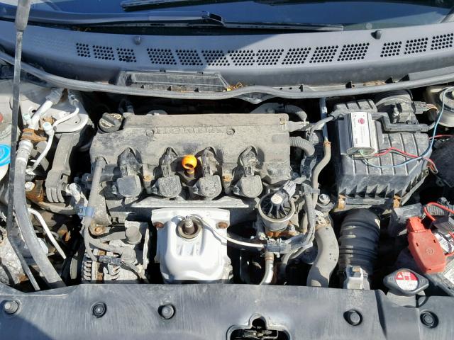 2HGFA16377H033163 - 2007 HONDA CIVIC DX SILVER photo 7