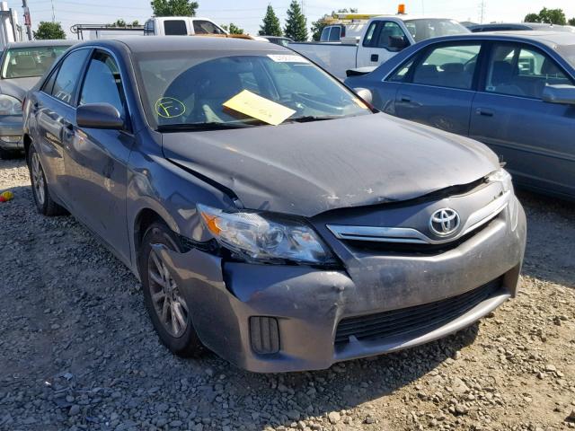 4T1BB3EK5AU116086 - 2010 TOYOTA CAMRY HYBR GRAY photo 1