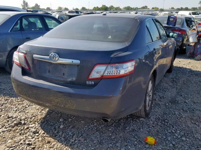 4T1BB3EK5AU116086 - 2010 TOYOTA CAMRY HYBR GRAY photo 4