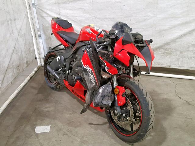 JKAZX4R13CA035632 - 2012 KAWASAKI ZX600 R RED photo 1