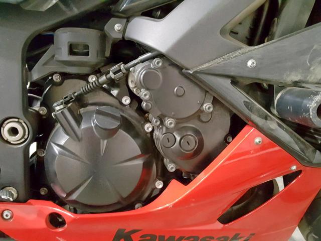 JKAZX4R13CA035632 - 2012 KAWASAKI ZX600 R RED photo 7