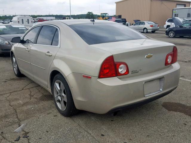 1G1ZC5EB9AF119288 - 2010 CHEVROLET MALIBU 1LT 棕色 照片 3