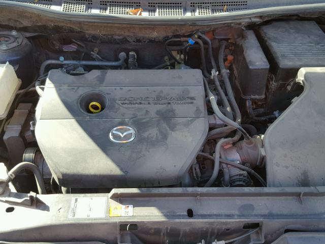 JM1CR293680313612 - 2008 MAZDA 5 BLUE photo 7