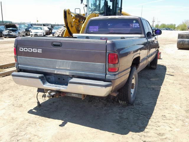 3B7KC22Z7WG153941 - 1998 DODGE RAM 2500 GRAY photo 4